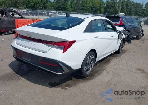 2024 Hyundai Elantra Sel from USA, damaged, VIN KMHLS4DG0RU646968